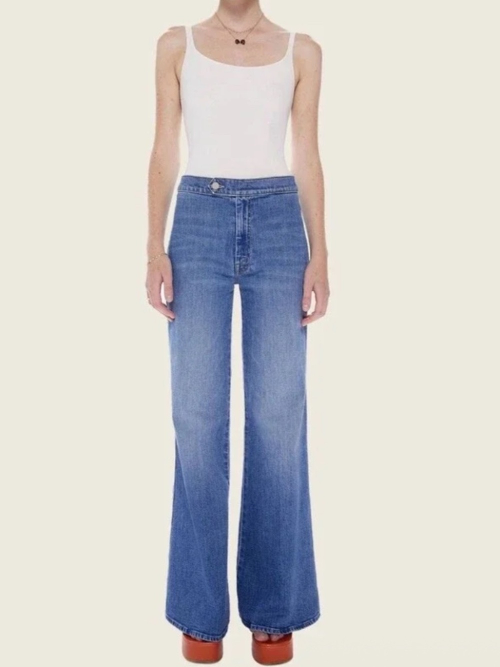 MOTHER the tab roller skimp jeans
